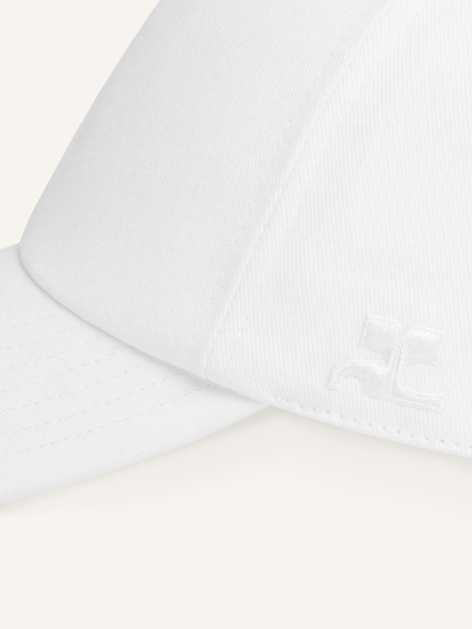 Courrèges CASQUETTE SIGNATURE AC EN COTON