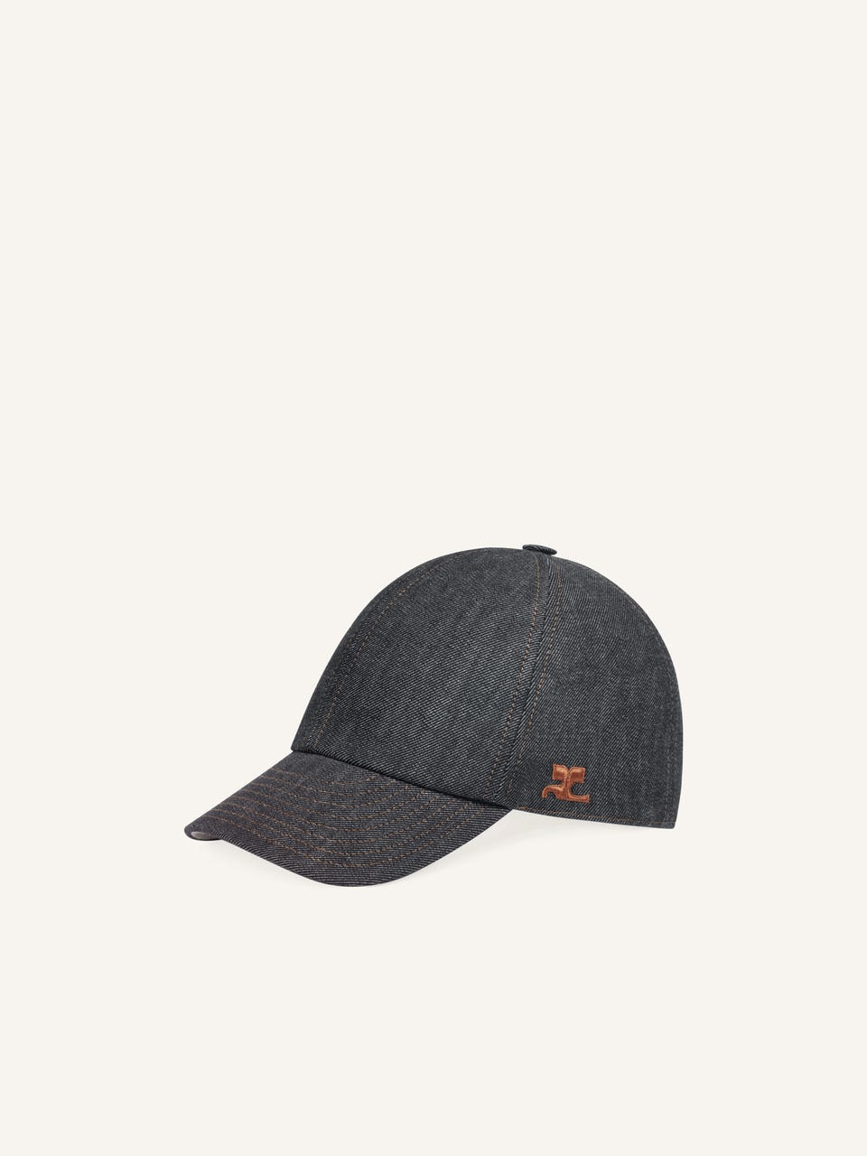 courrèges CASQUETTE SIGNATURE AC EN DENIM