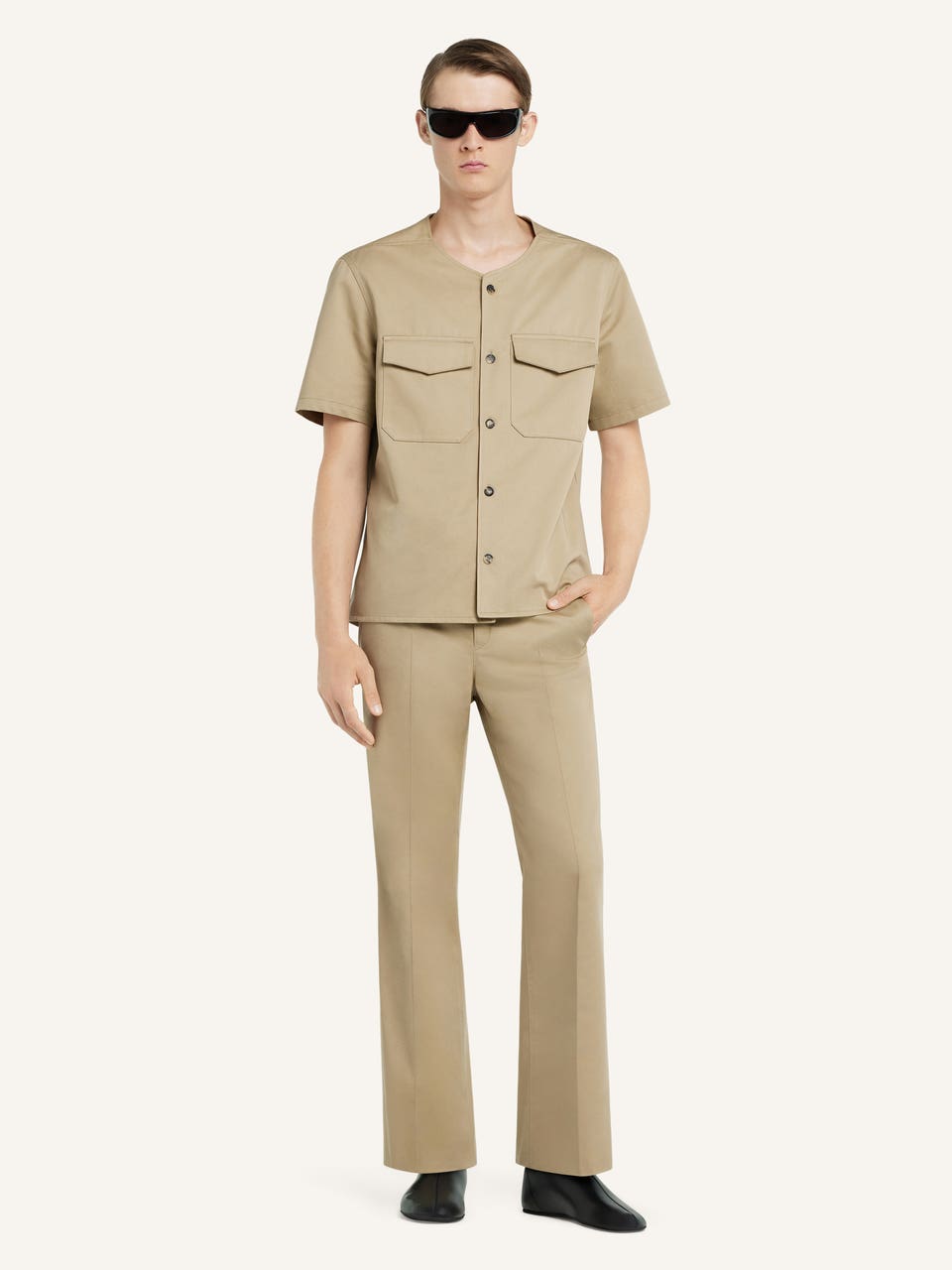 Courrèges CHEMISE UTILITAIRE SANS COL