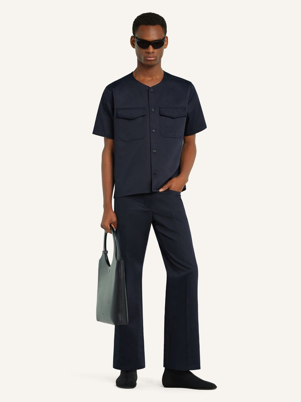 Courrèges CHEMISE UTILITAIRE SANS COL