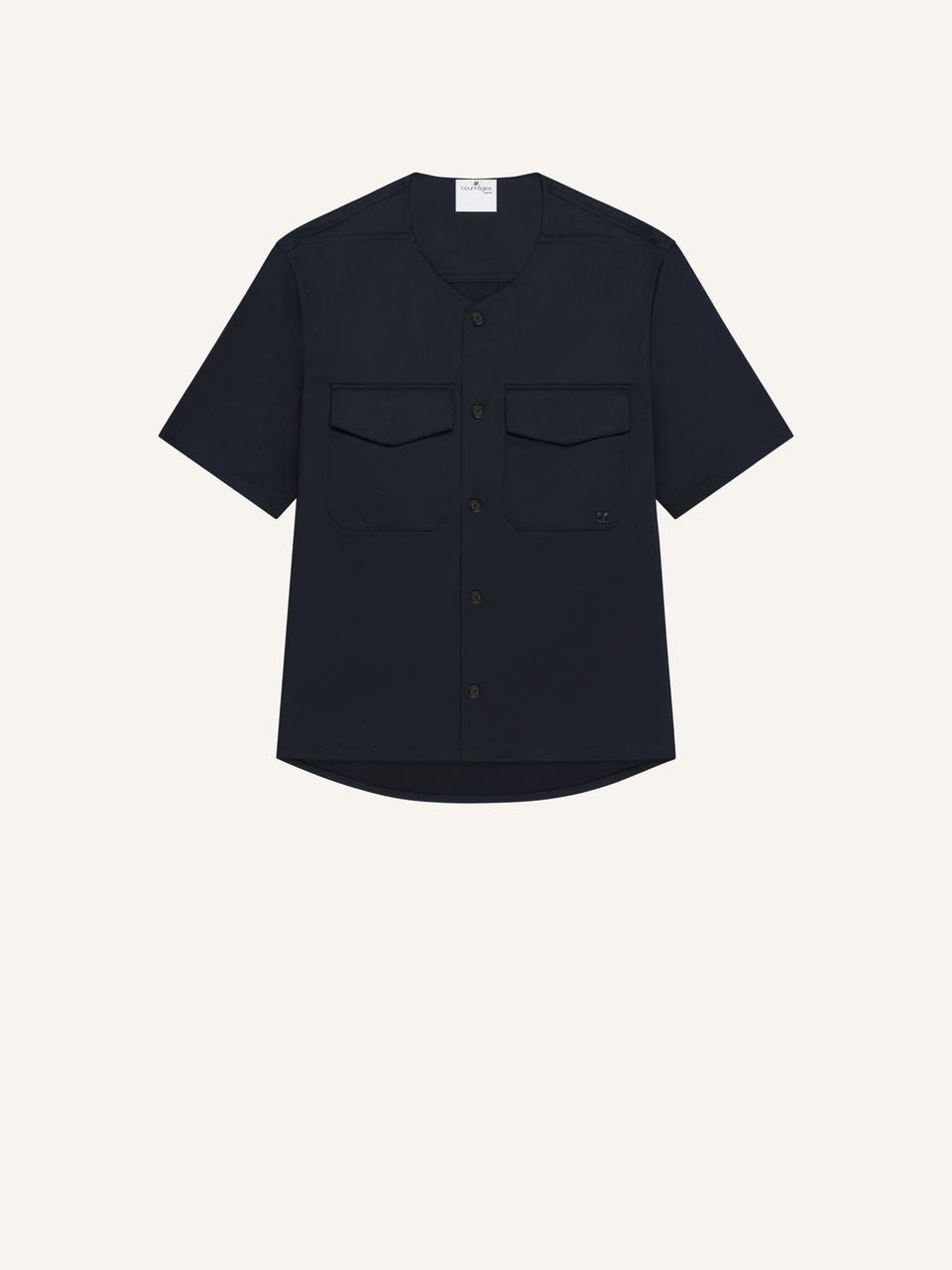 courrèges CHEMISE UTILITAIRE SANS COL