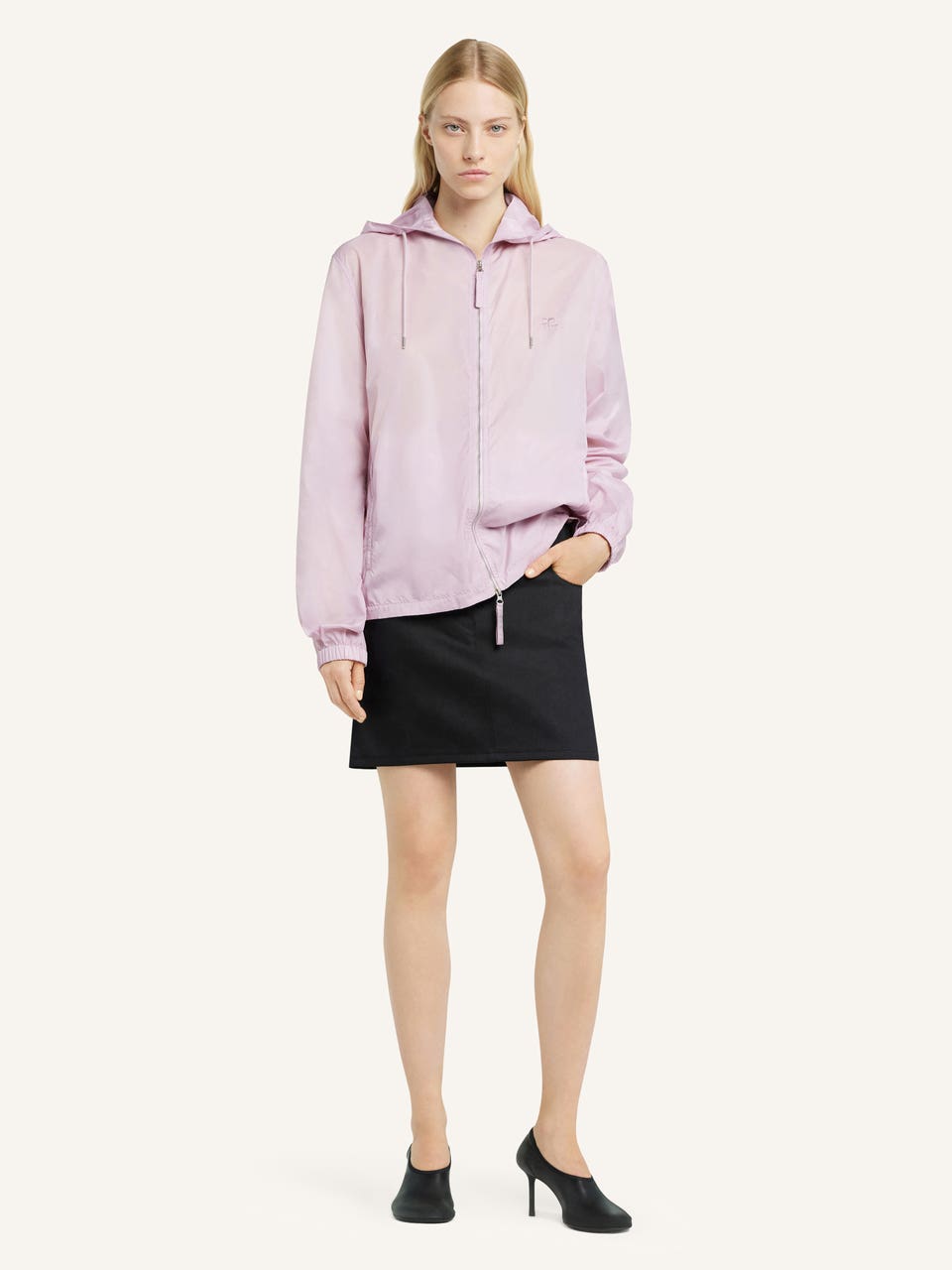 Courrèges COUPE-VENT À CAPUCHE