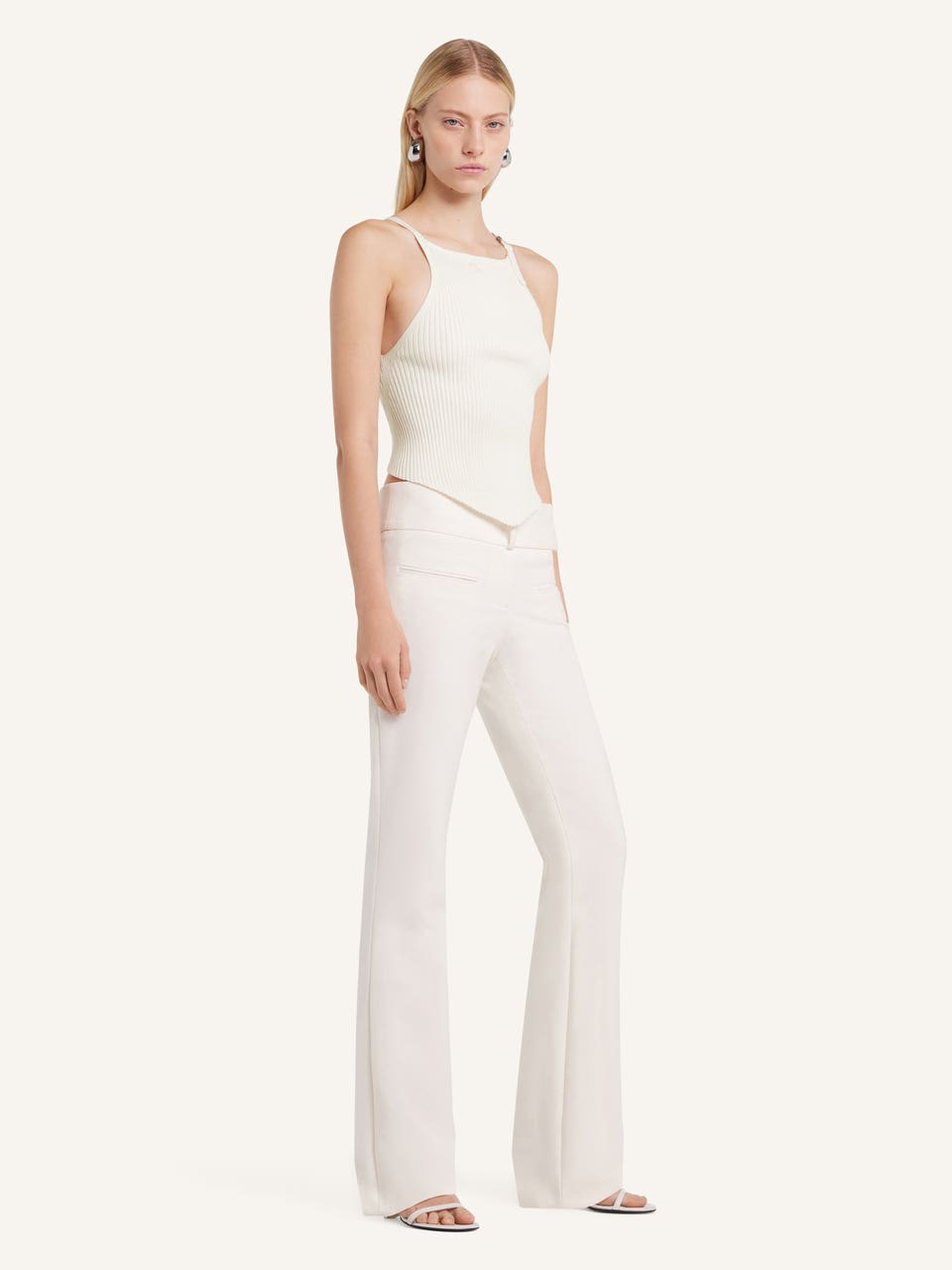 Courrèges DÉBARDEUR POINTE EN MAILLE