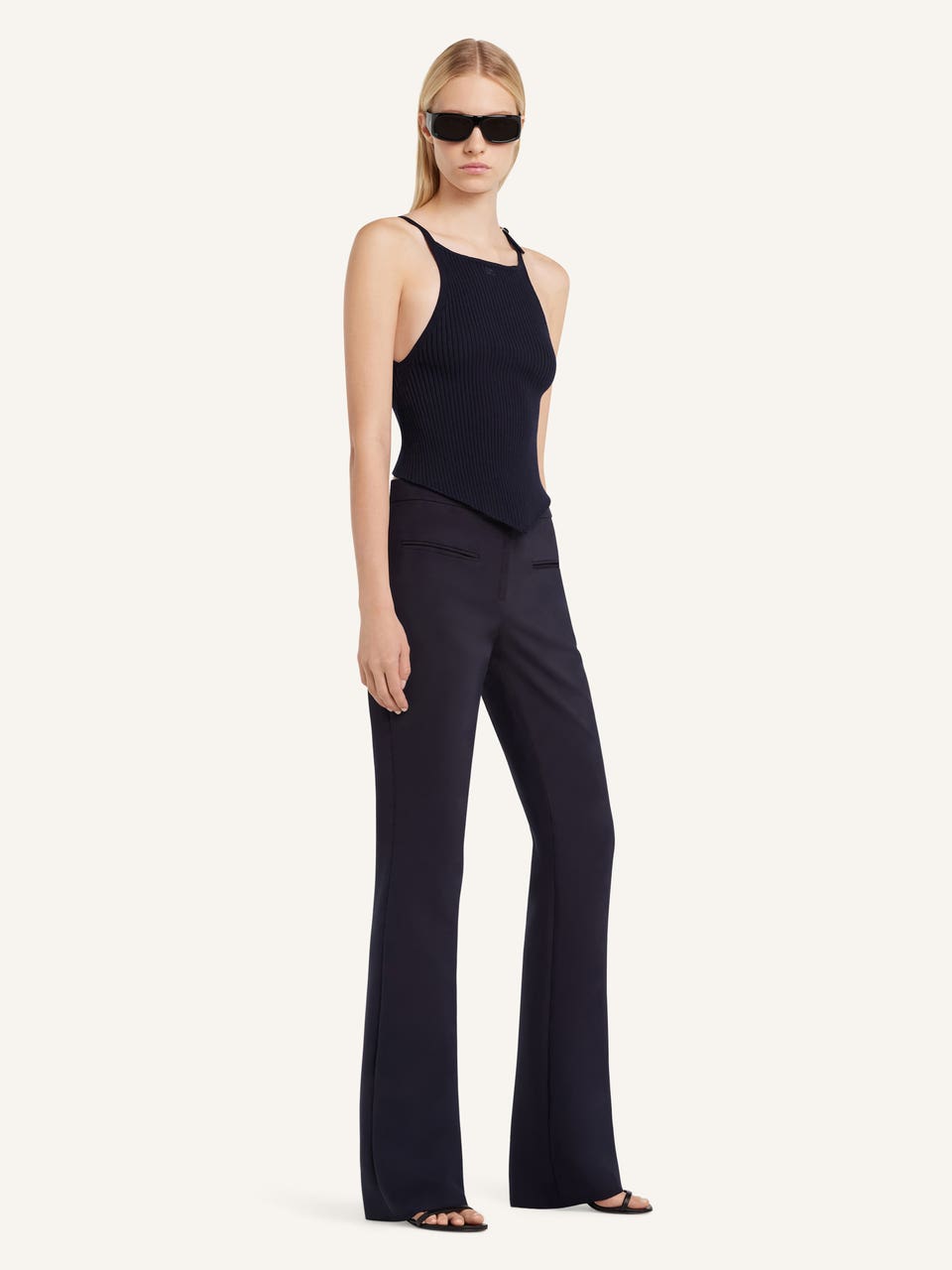 Courrèges DÉBARDEUR POINTE EN MAILLE