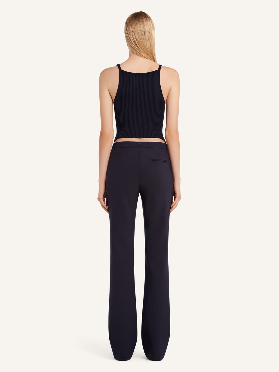 Courrèges DÉBARDEUR POINTE EN MAILLE