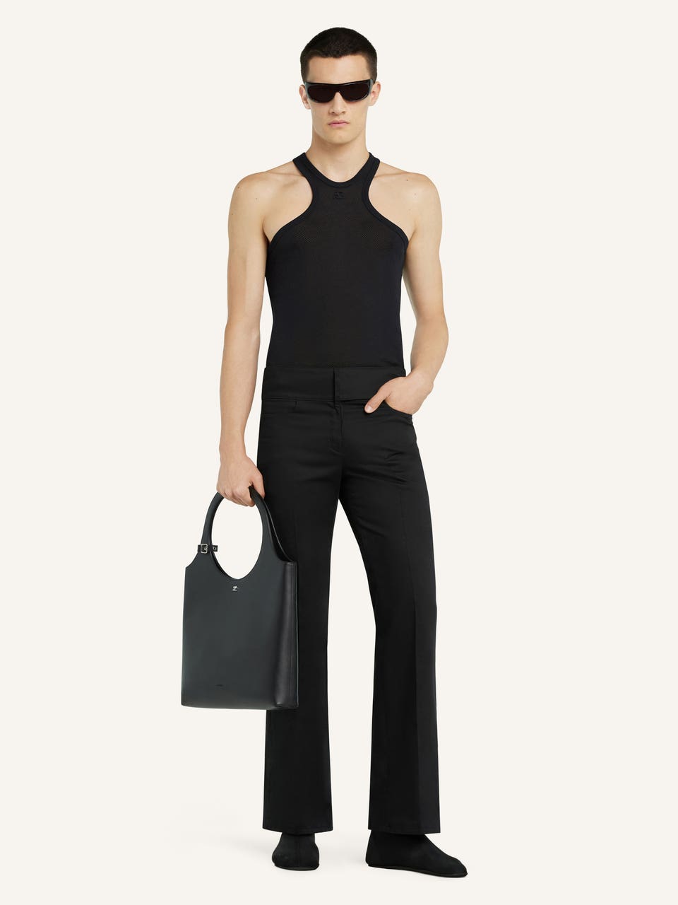 Courrèges DÉBARDEUR SCUBA EN MESH