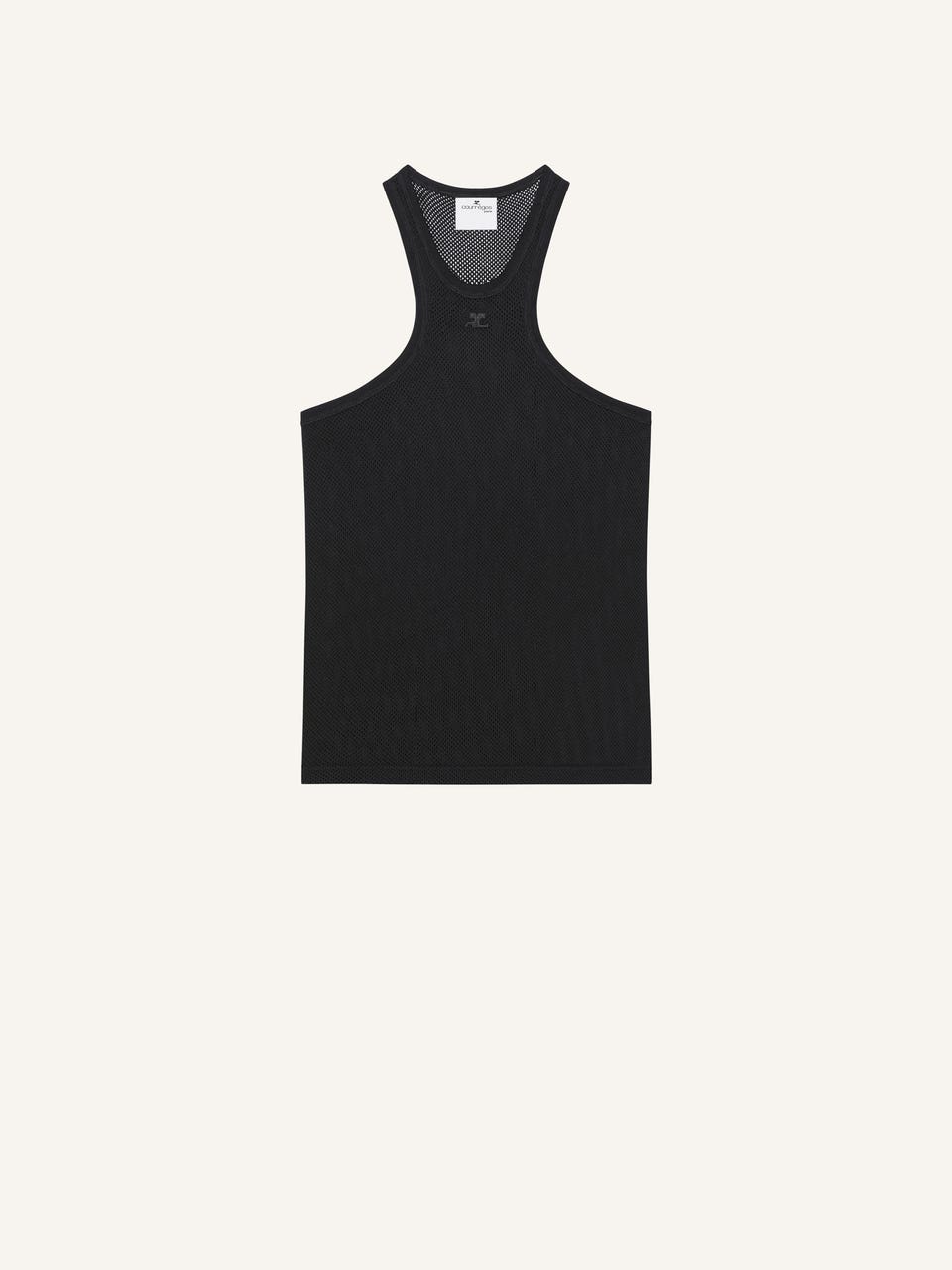 courrèges DÉBARDEUR SCUBA EN MESH