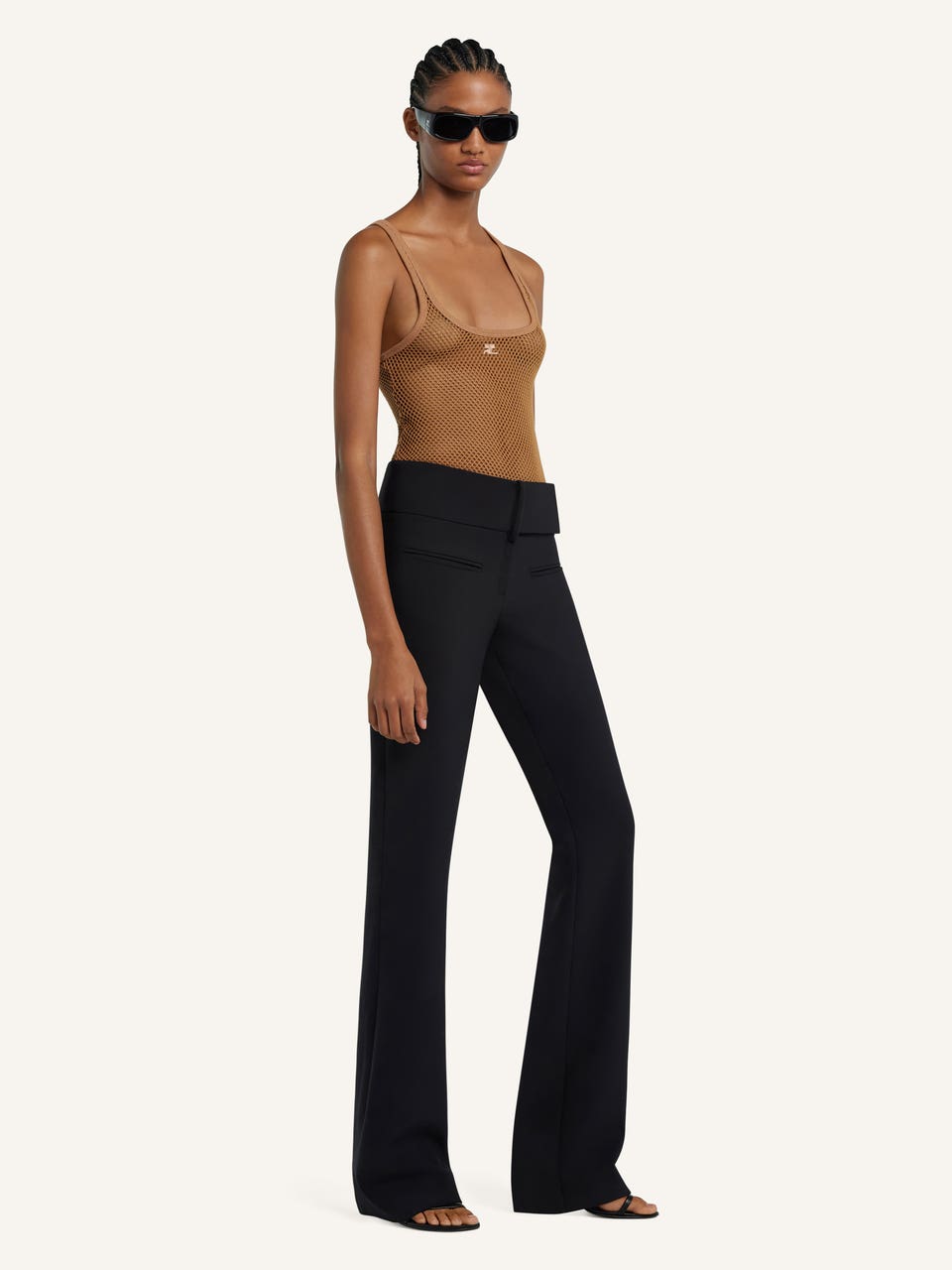 Courrèges DÉBARDEUR SCUBA EN MESH