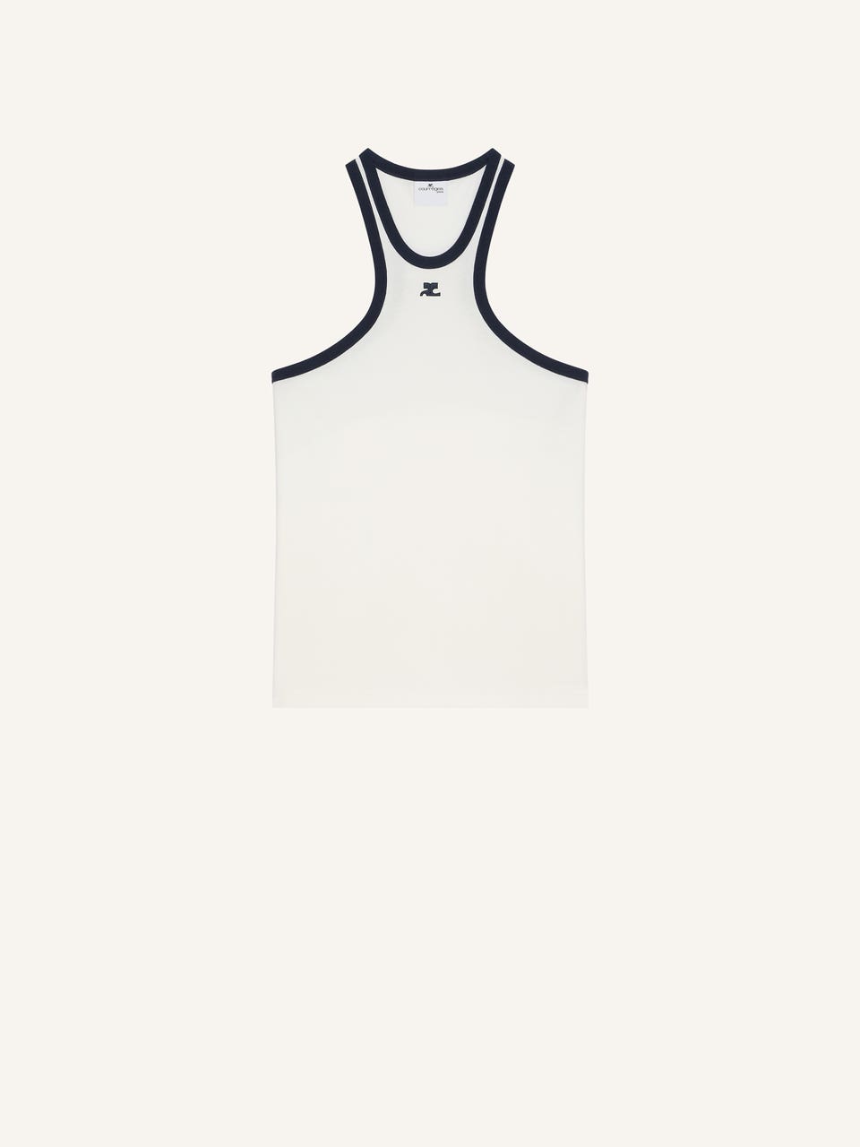 courrèges DÉBARDEUR SCUBA