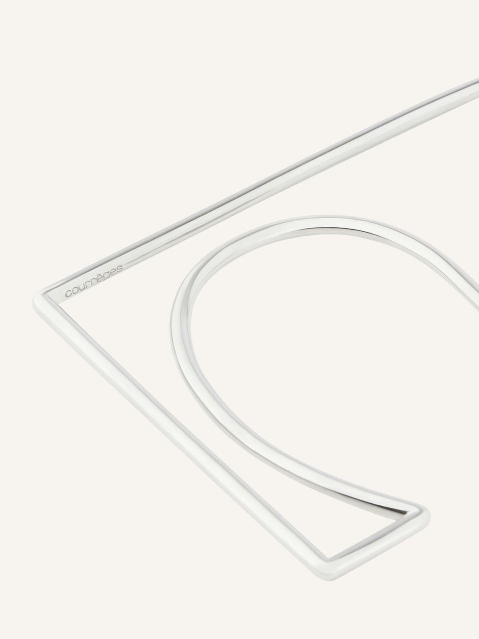 Courrèges GRANDES BOUCLES D'OREILLES AC