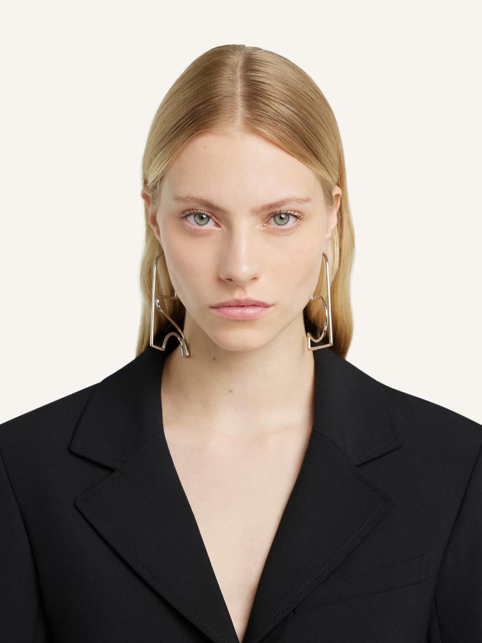 Courrèges GRANDES BOUCLES D'OREILLES AC