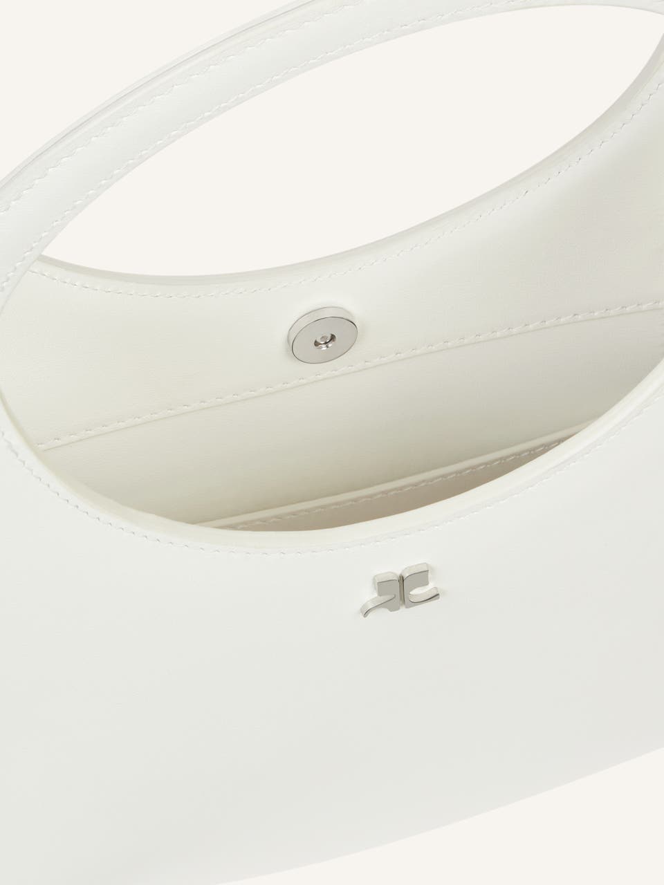 Courrèges HOLY BAG EN CUIR LISSE