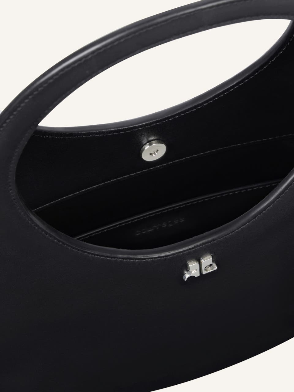 Courrèges HOLY BAG EN CUIR LISSE