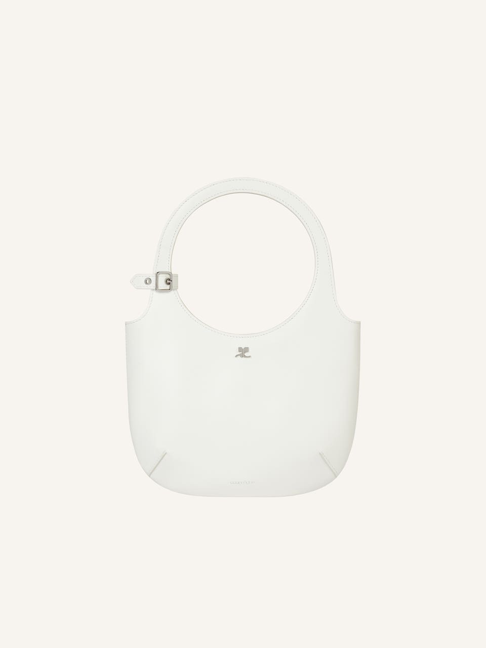 courrèges HOLY BAG EN CUIR LISSE