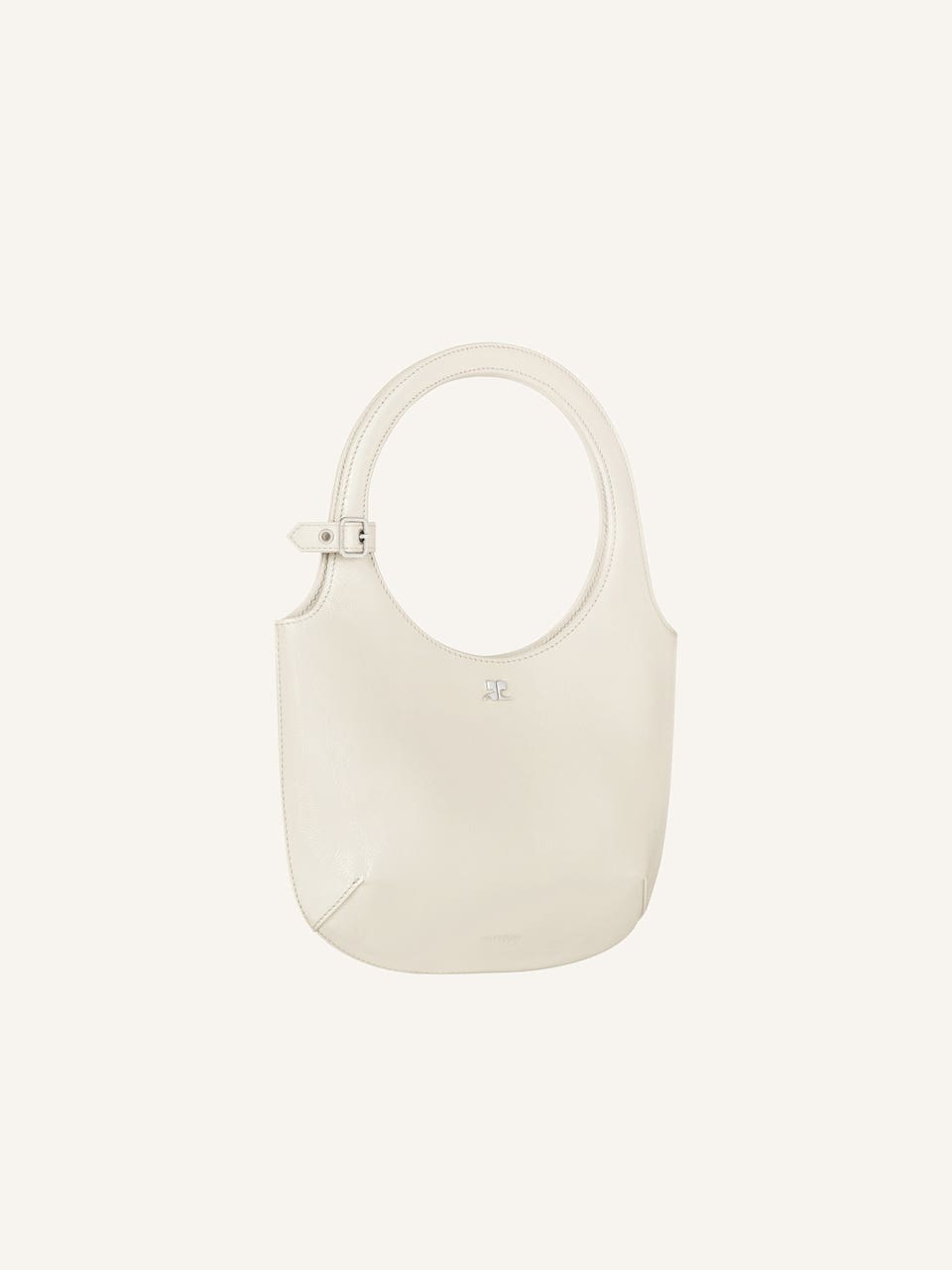 Courrèges HOLY BAG EN CUIR NAPLACK