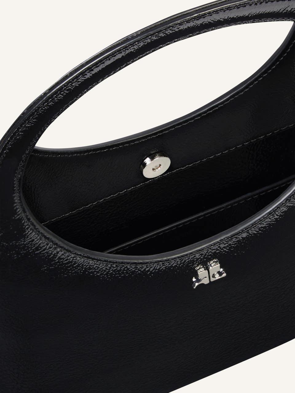 Courrèges HOLY BAG EN CUIR NAPLACK