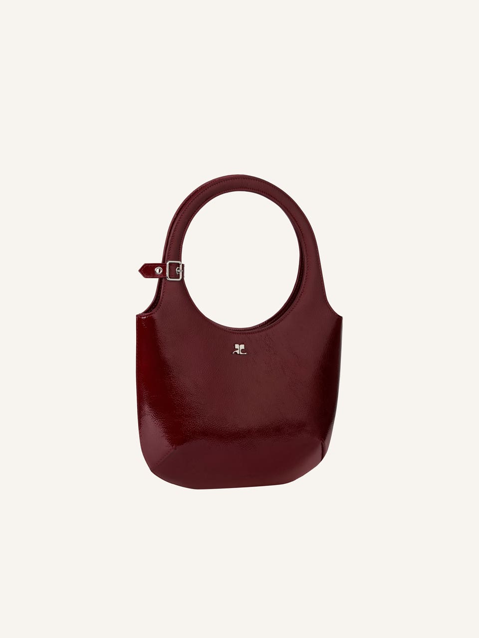 Courrèges HOLY BAG EN CUIR NAPLACK