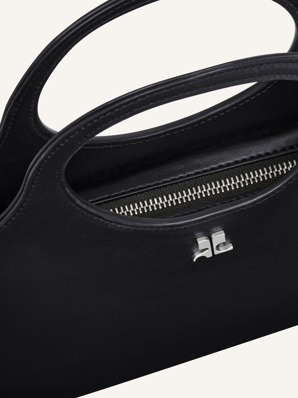 Courrèges HOLY DAY BAG MINI EN CUIR
