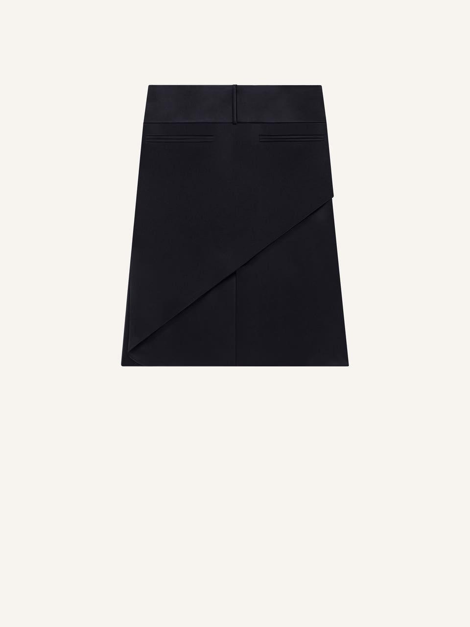 courrèges JUPE INFINI EN SATIN