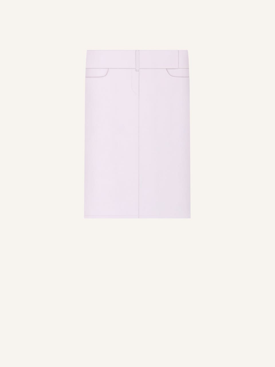 courrèges JUPE MIDI CEINTURÉE