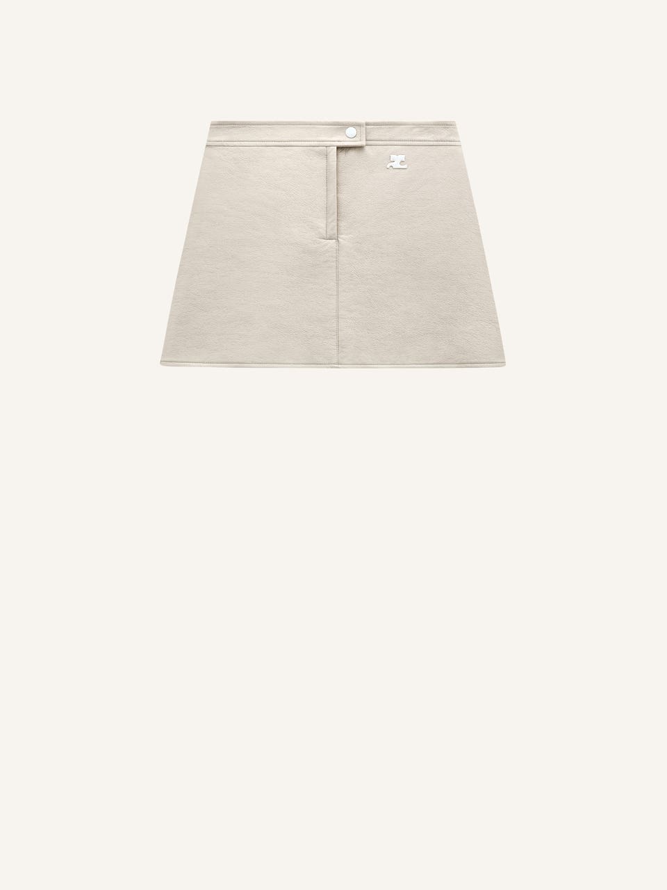 courrèges JUPE RÉÉDITION EN VINYLE