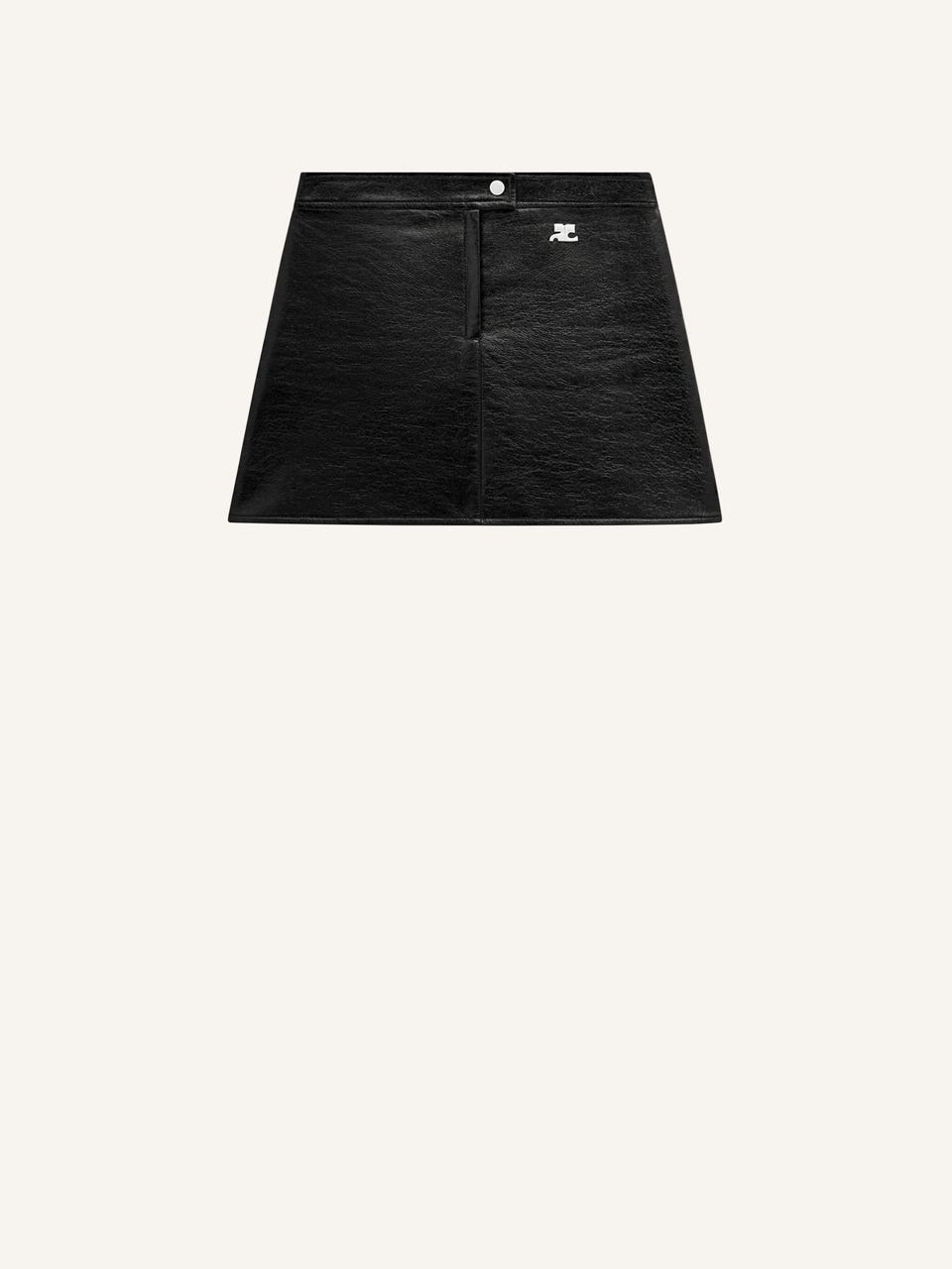 courrèges JUPE RÉÉDITION EN VINYLE