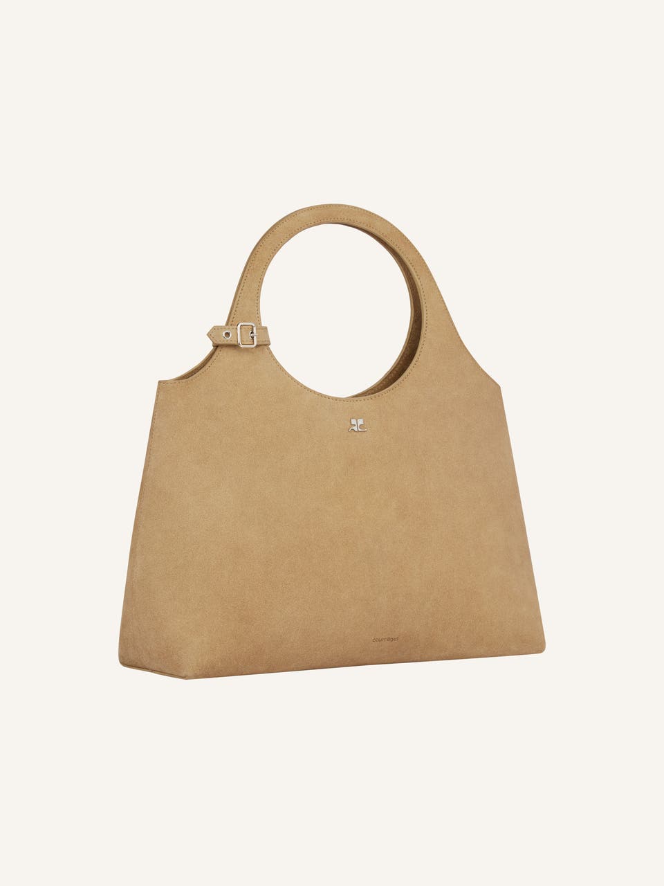Courrèges LARGE HOLY DAY BAG EN SUÈDE