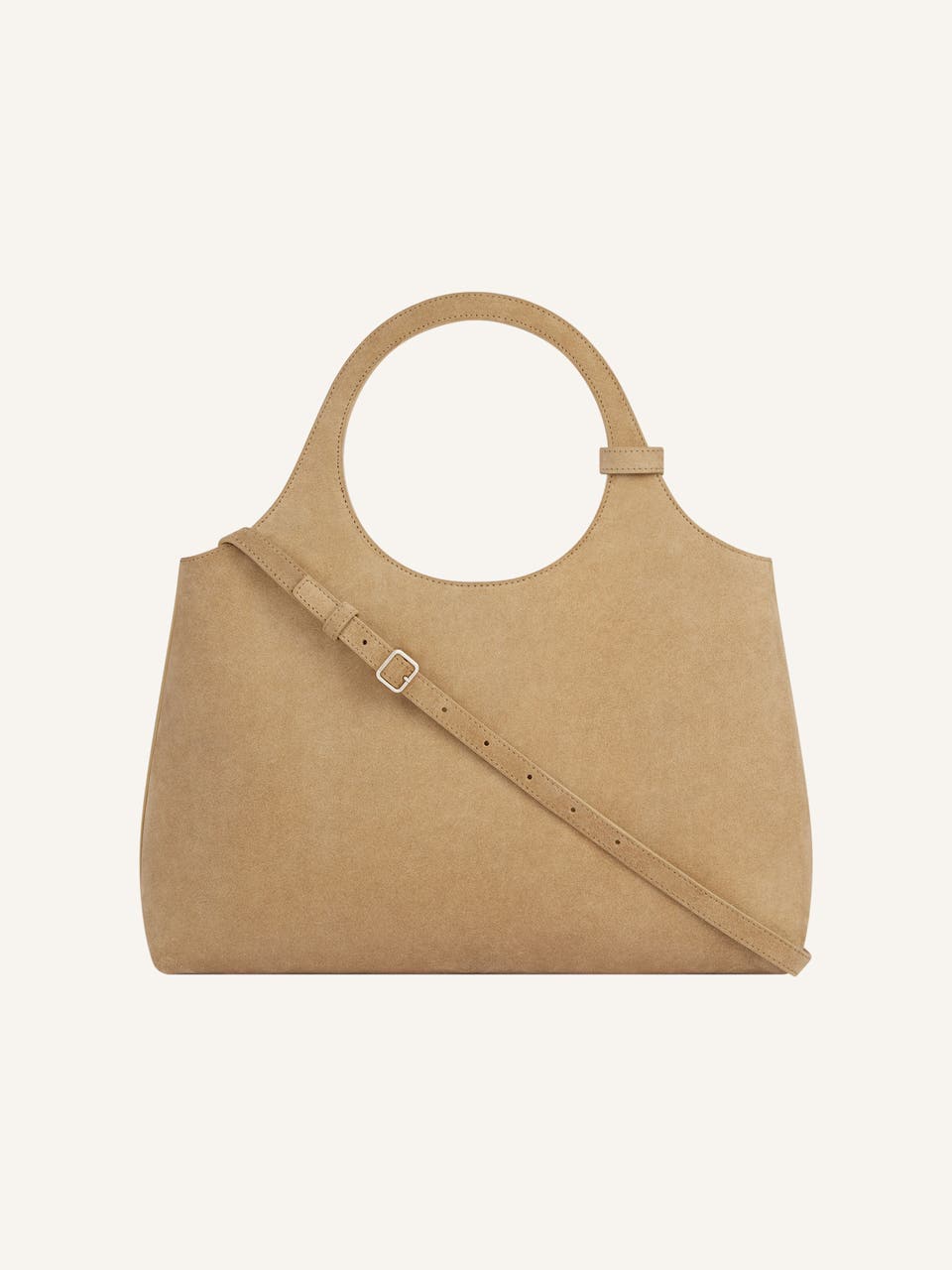 Courrèges LARGE HOLY DAY BAG EN SUÈDE