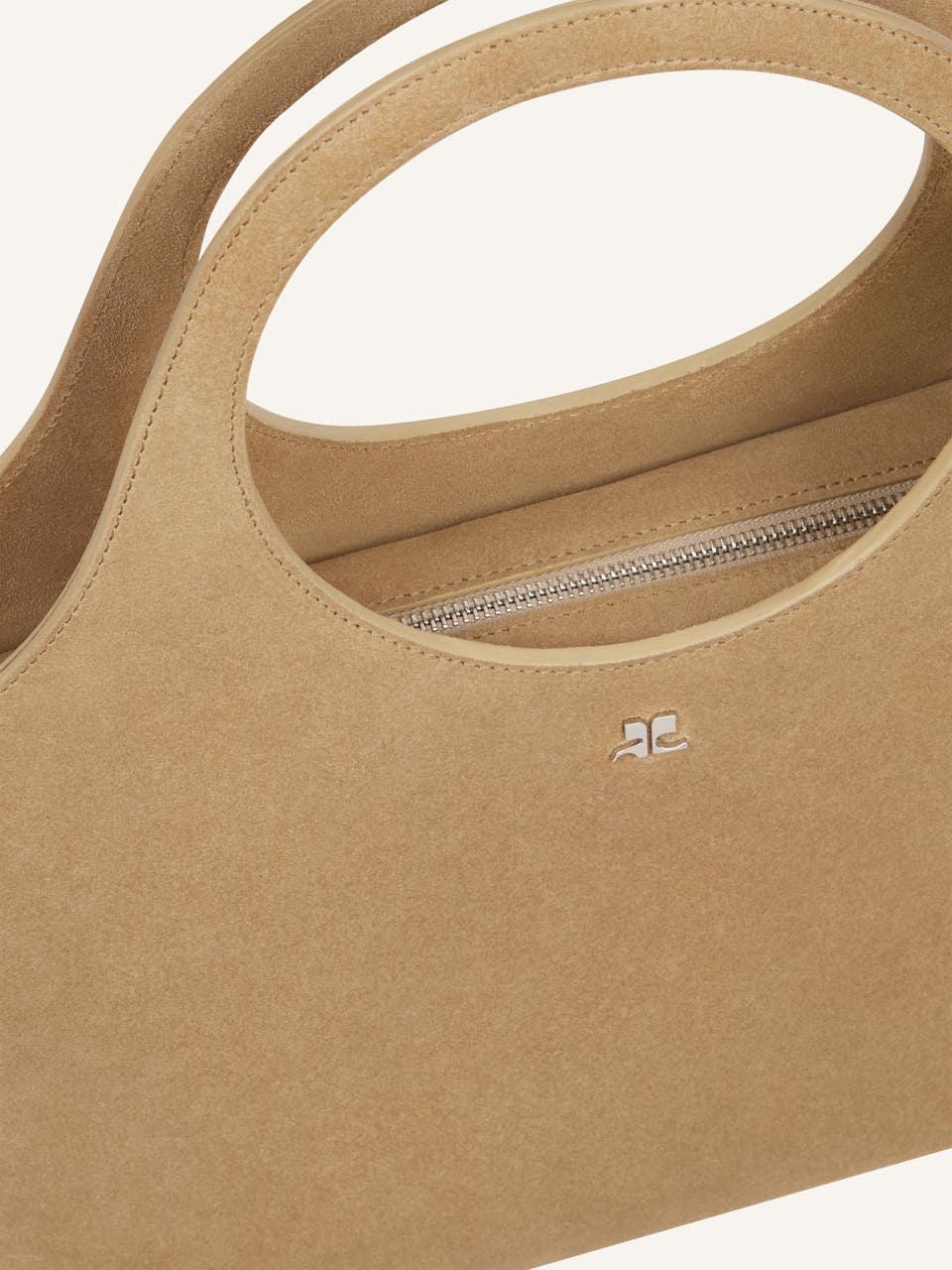 Courrèges LARGE HOLY DAY BAG EN SUÈDE