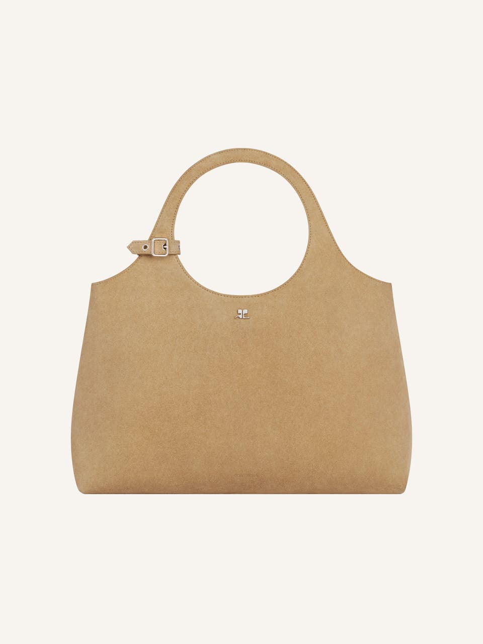 courrèges LARGE HOLY DAY BAG EN SUÈDE