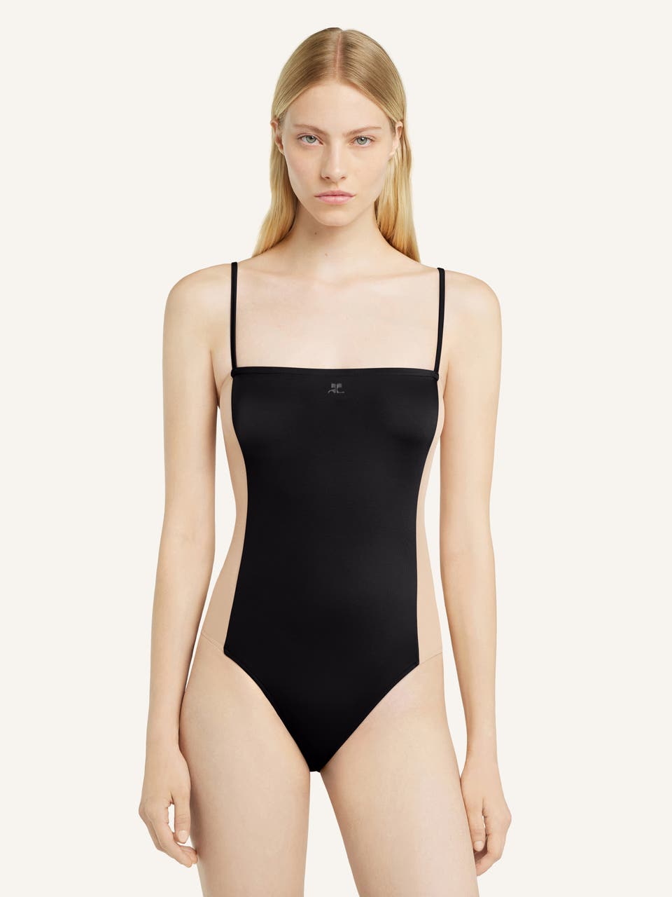 Courrèges MAILLOT DE BAIN CARRÉ MAGIQUE