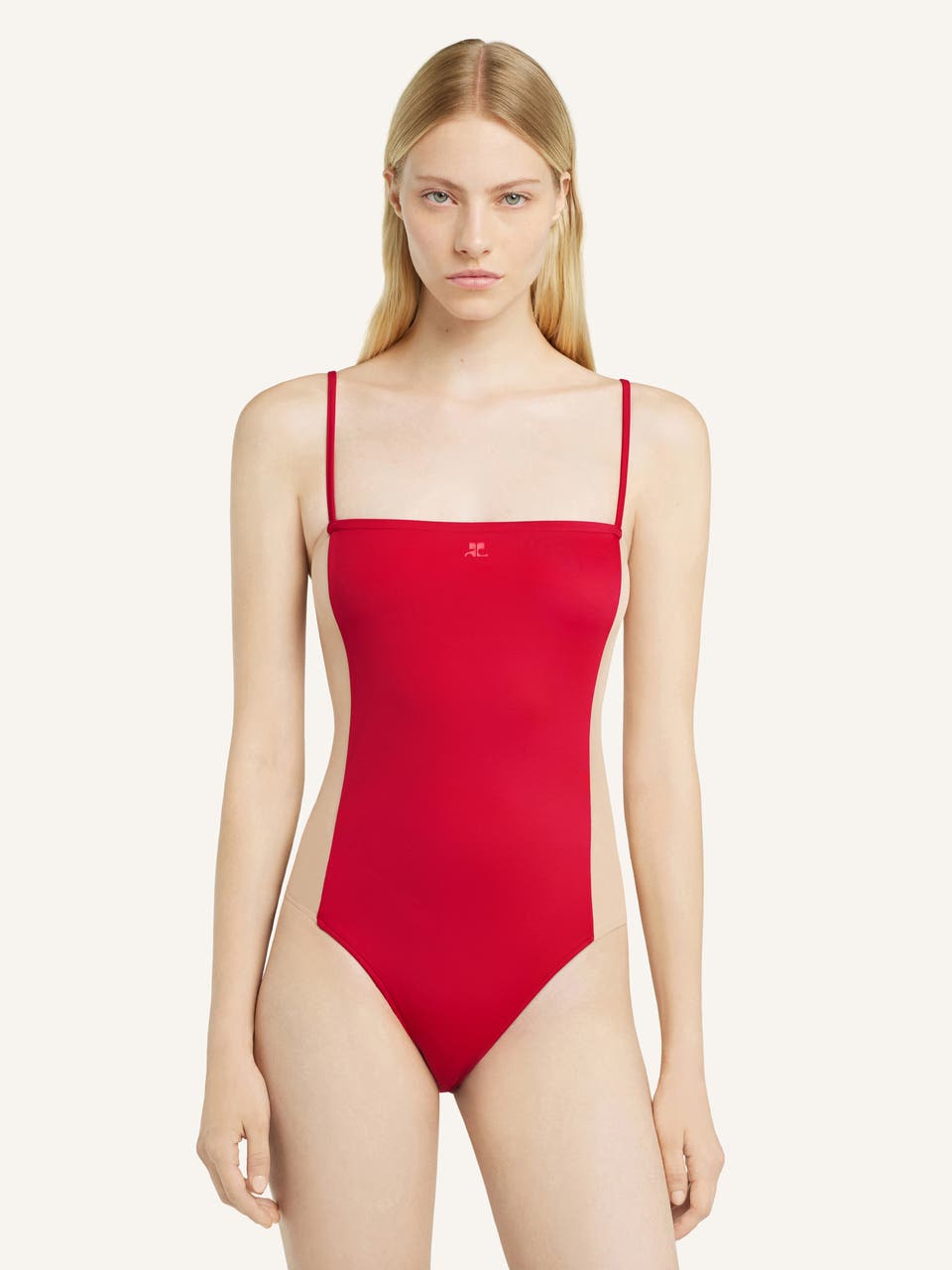 Courrèges MAILLOT DE BAIN CARRÉ MAGIQUE