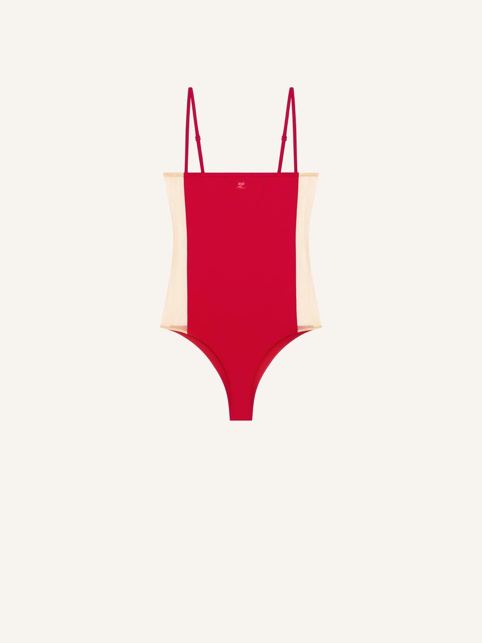 courrèges MAILLOT DE BAIN CARRÉ MAGIQUE
