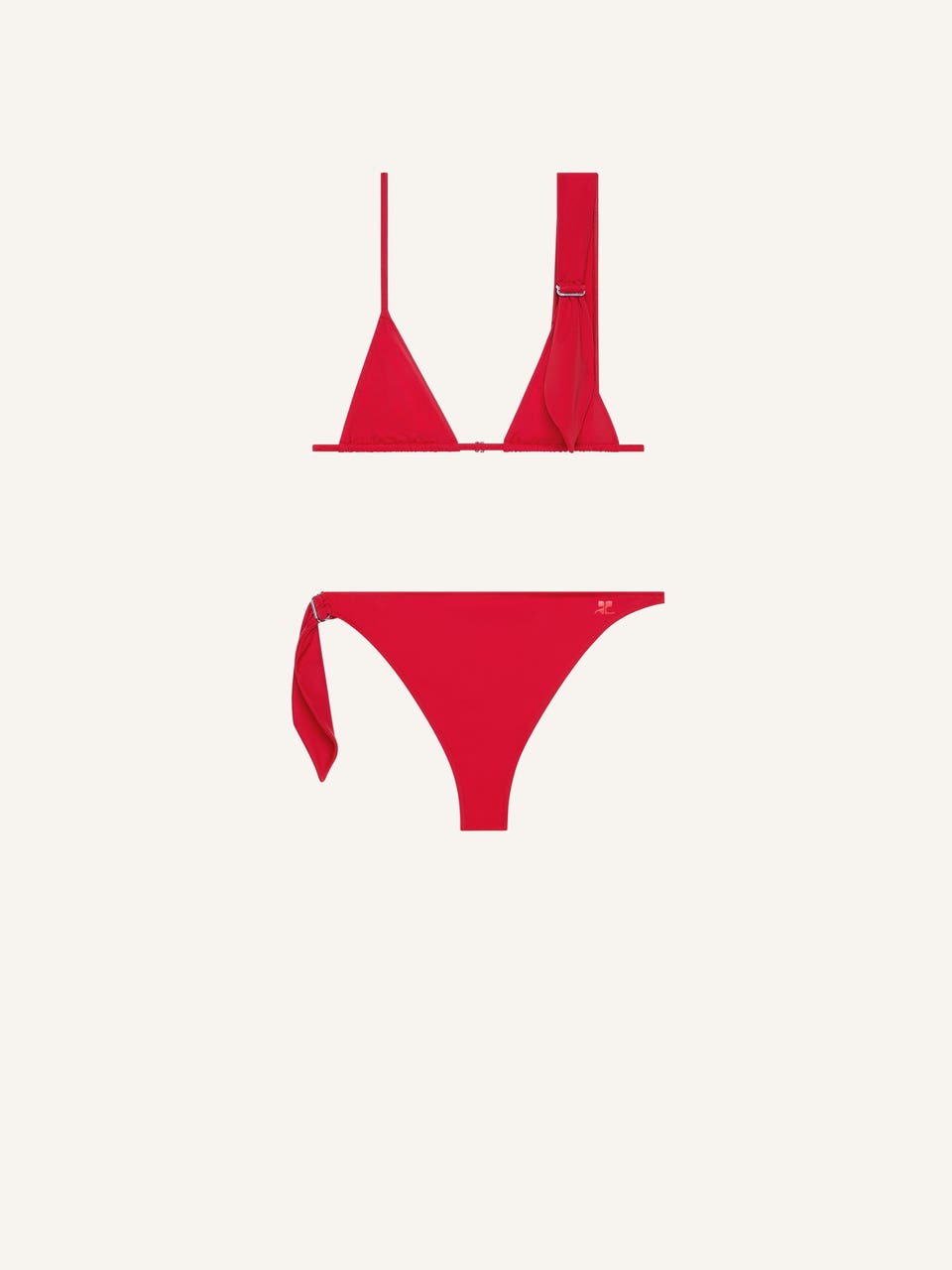 courrèges MAILLOT DE BAIN DEUX PIÈCES FOULARD