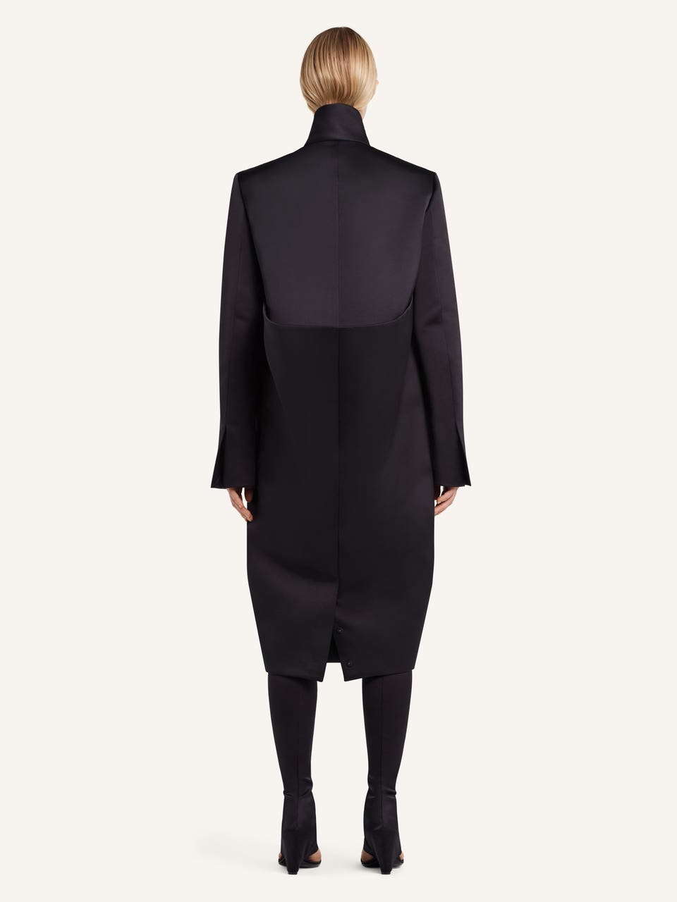 Courrèges MANTEAU EN SATIN