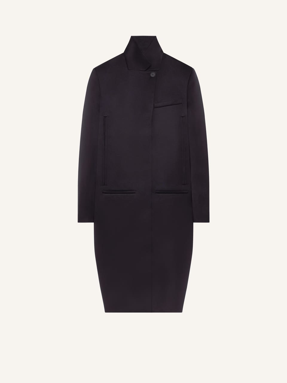 courrèges MANTEAU EN SATIN