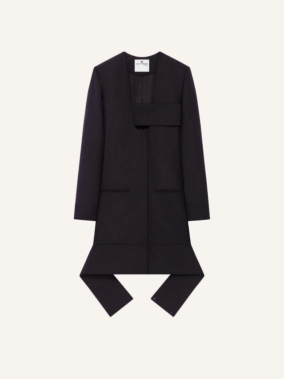 courrèges MANTEAU INFINI