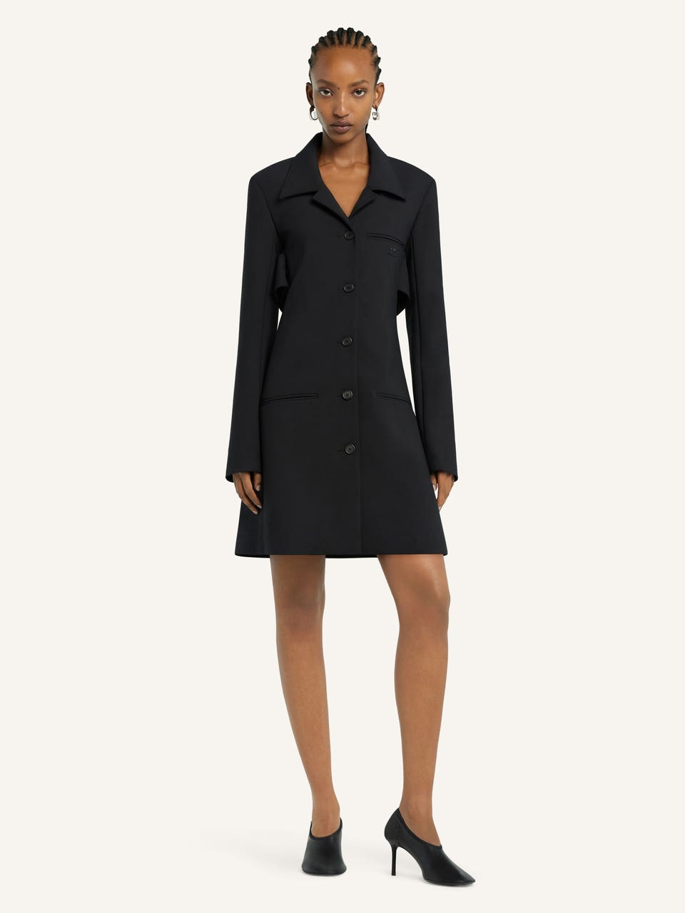 Courrèges MANTEAU TRAPÈZE HÉRITAGE