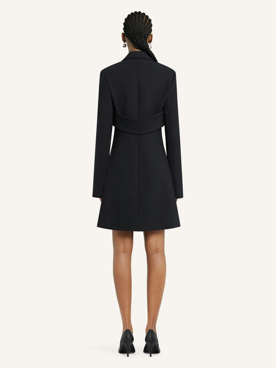 Courrèges MANTEAU TRAPÈZE HÉRITAGE