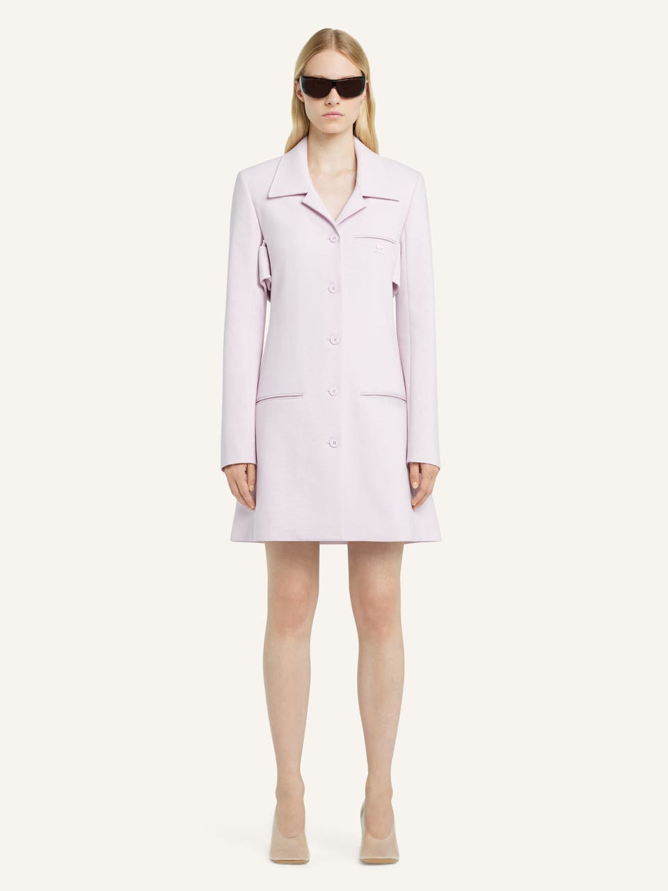 Courrèges MANTEAU TRAPÈZE HÉRITAGE