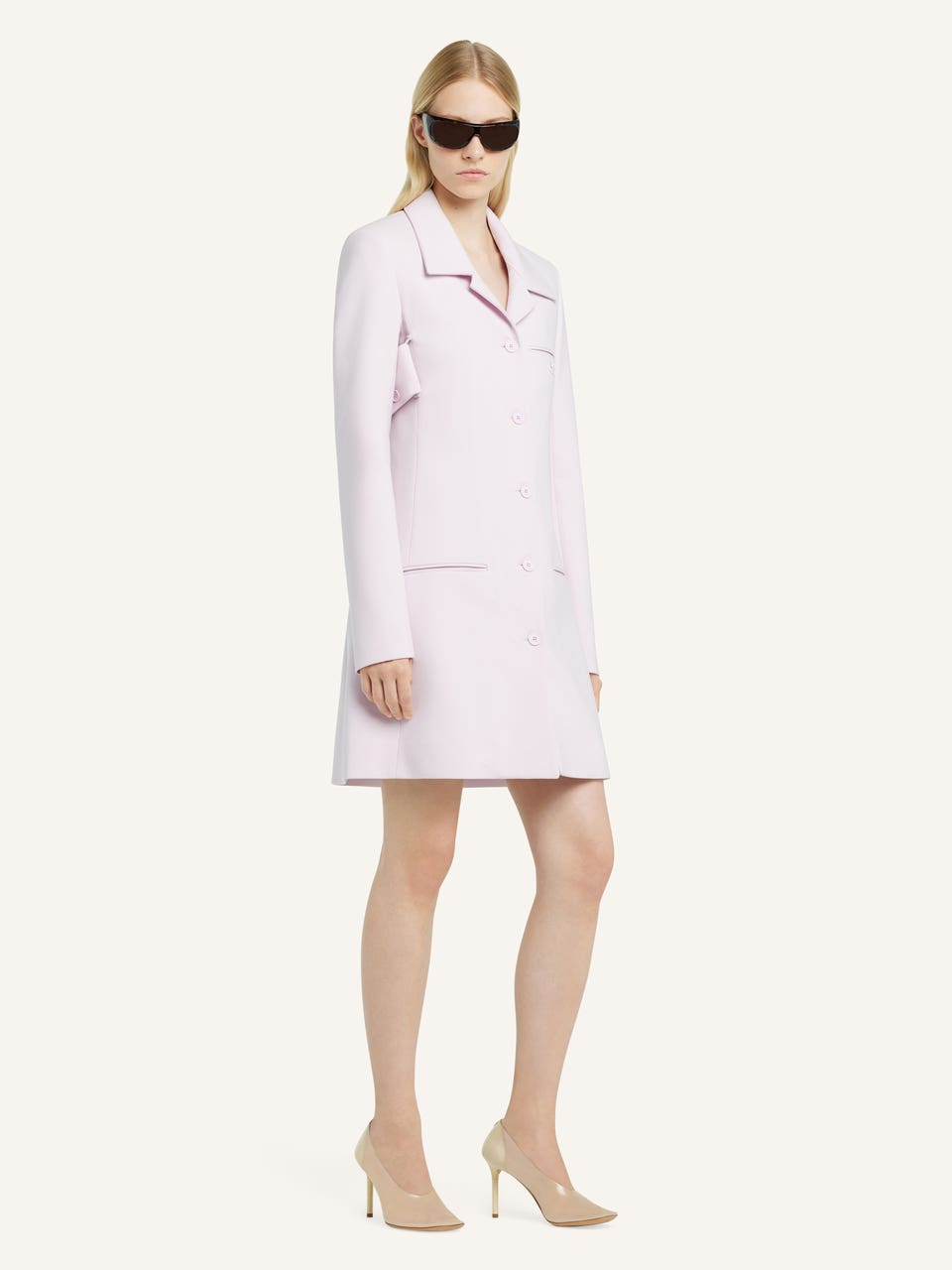 Courrèges MANTEAU TRAPÈZE HÉRITAGE