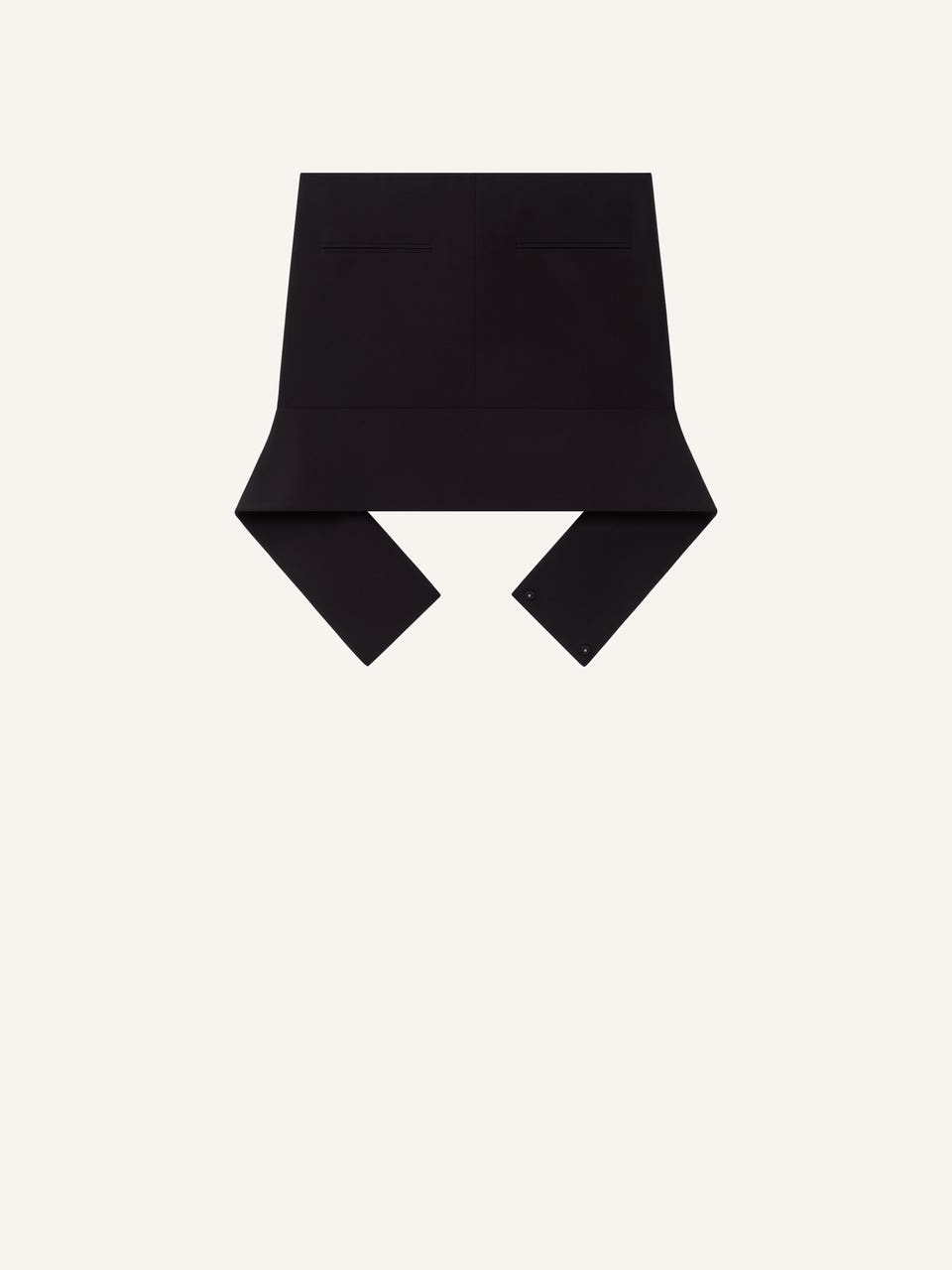 courrèges MINI JUPE CEINTURE INVERSÉE