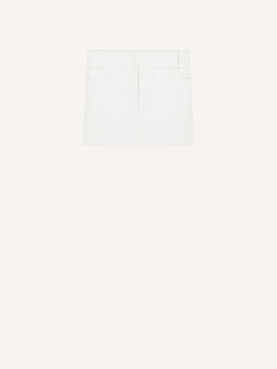 courrèges MINI JUPE CEINTURÉE