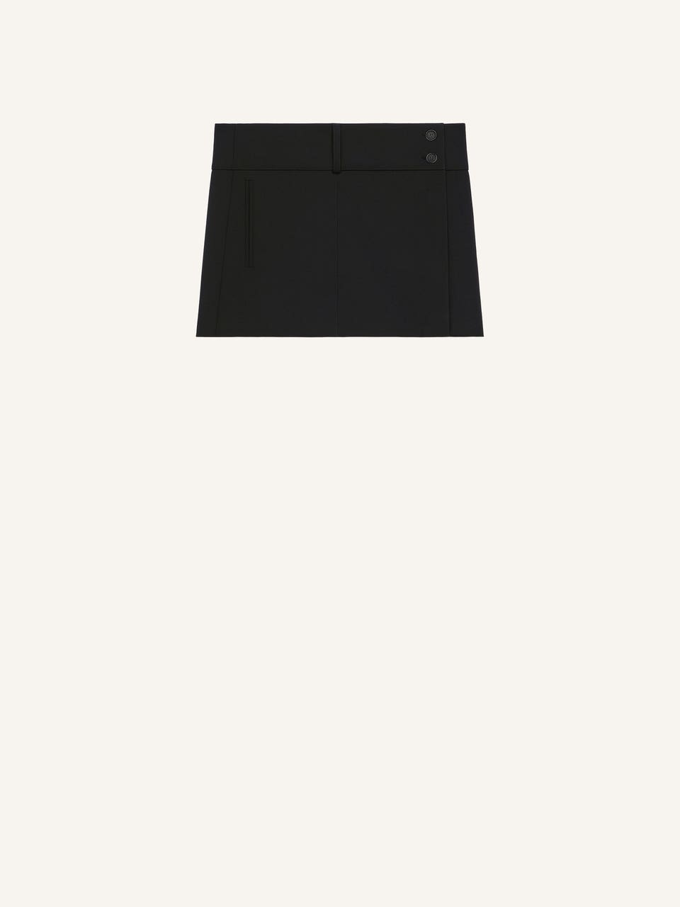 courrèges MINI JUPE CEINTURÉE