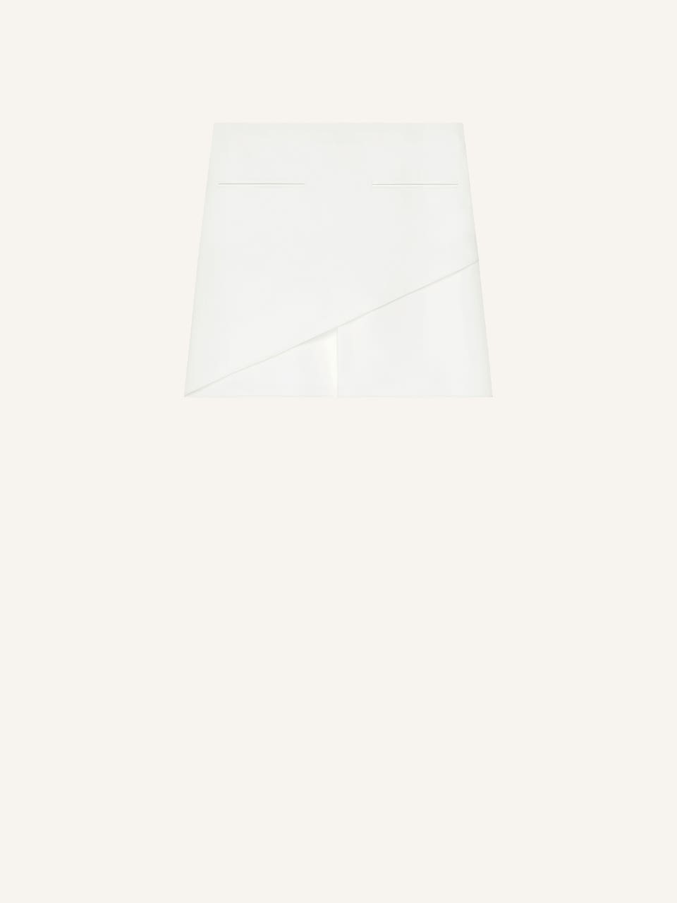 courrèges MINI JUPE INFINI