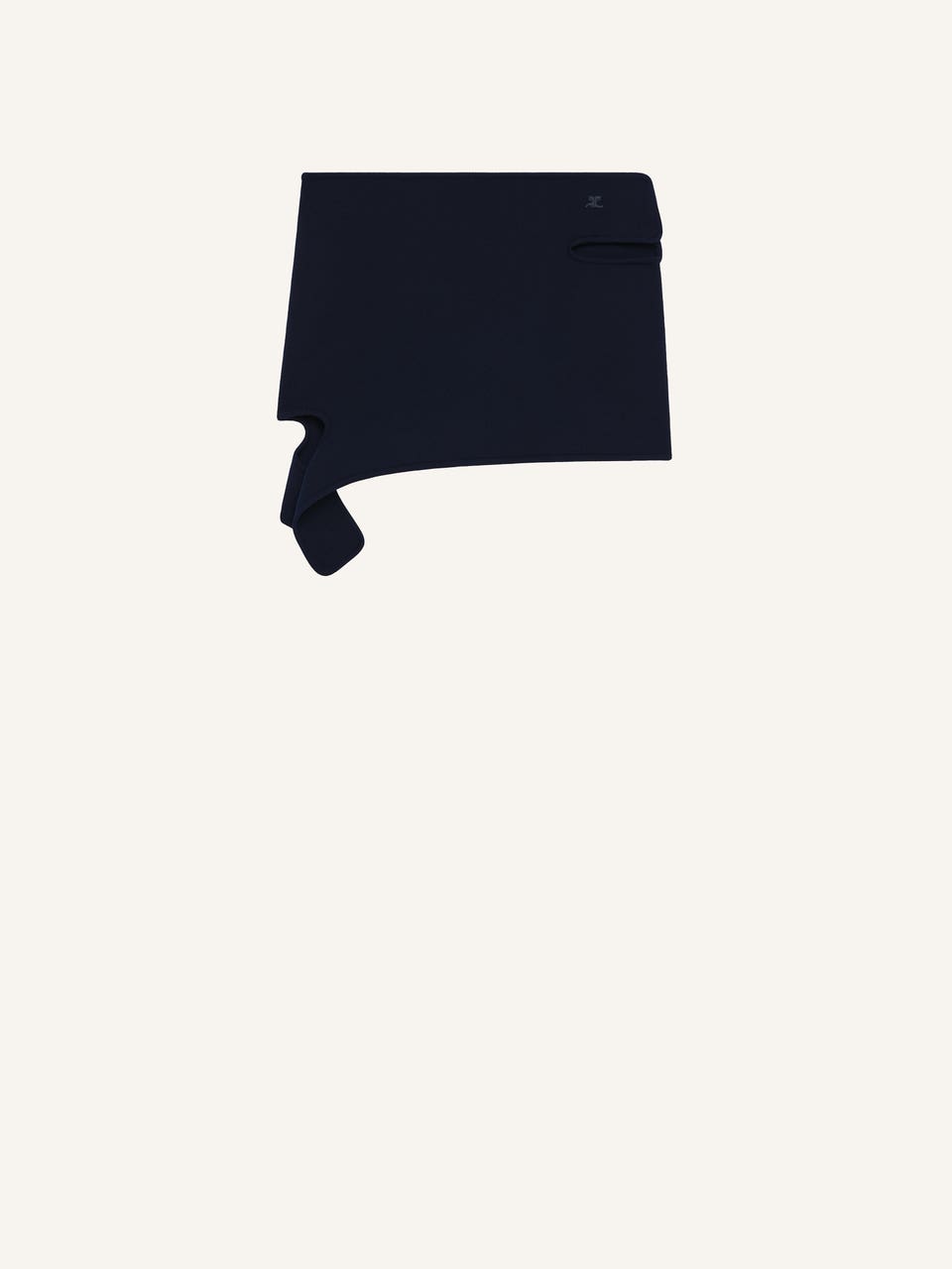 courrèges MINI JUPE LOOP EN MAILLE