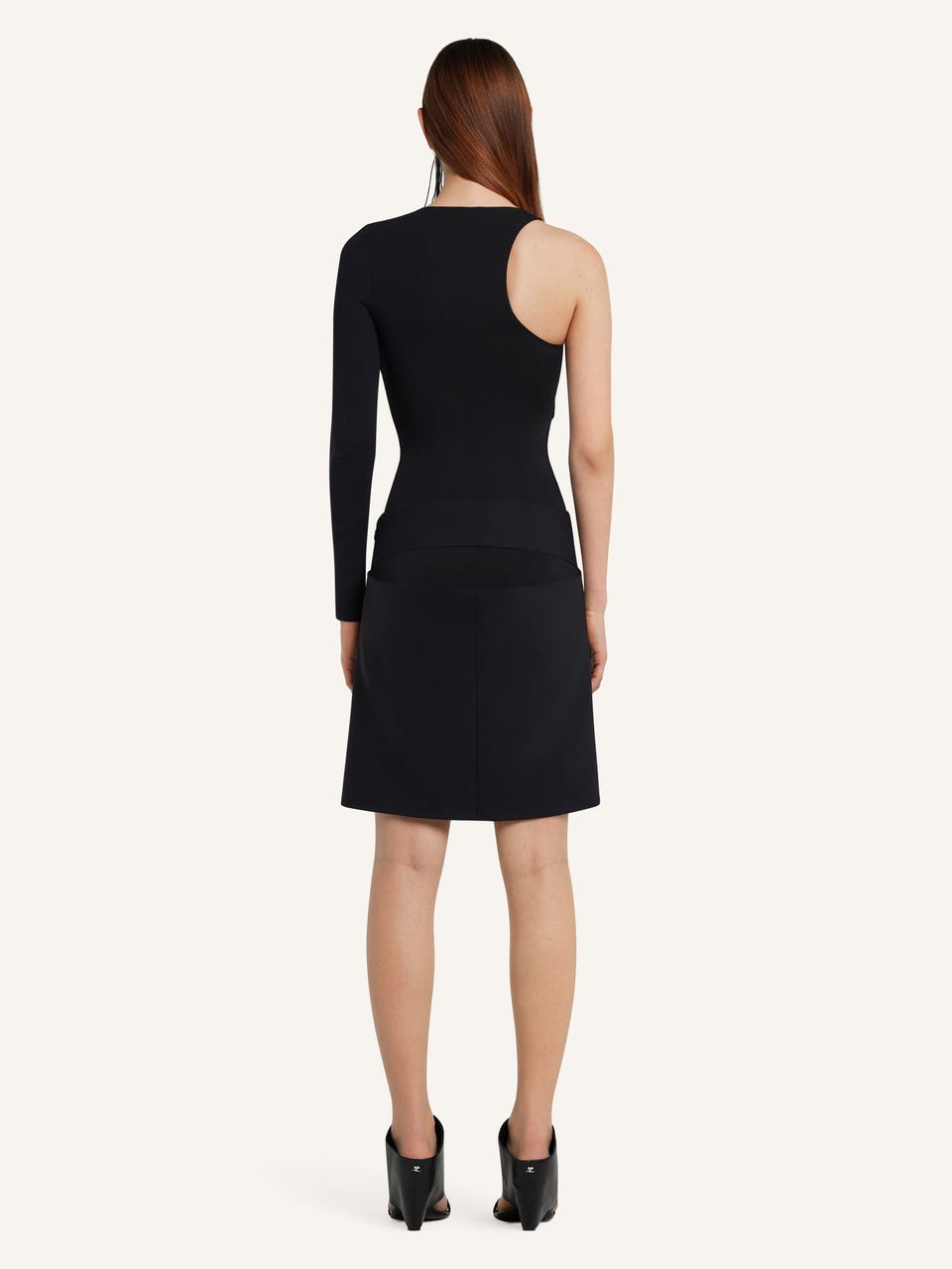 Courrèges MINI JUPE OBLIQUE