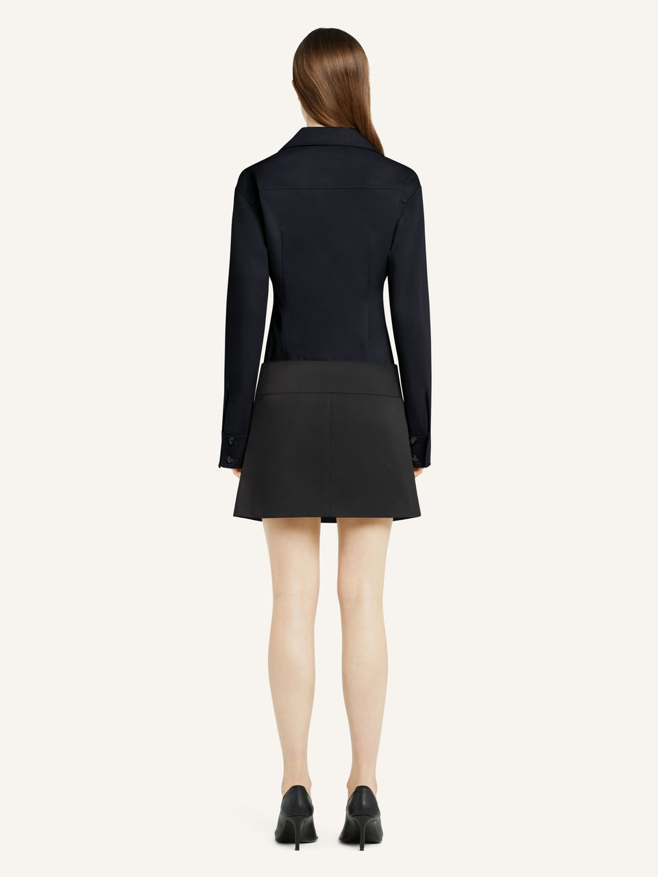 Courrèges MINI JUPE PLISSÉE CEINTURÉE