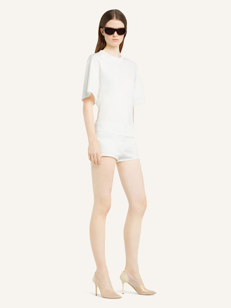 Courrèges MINI SHORT CEINTURÉ