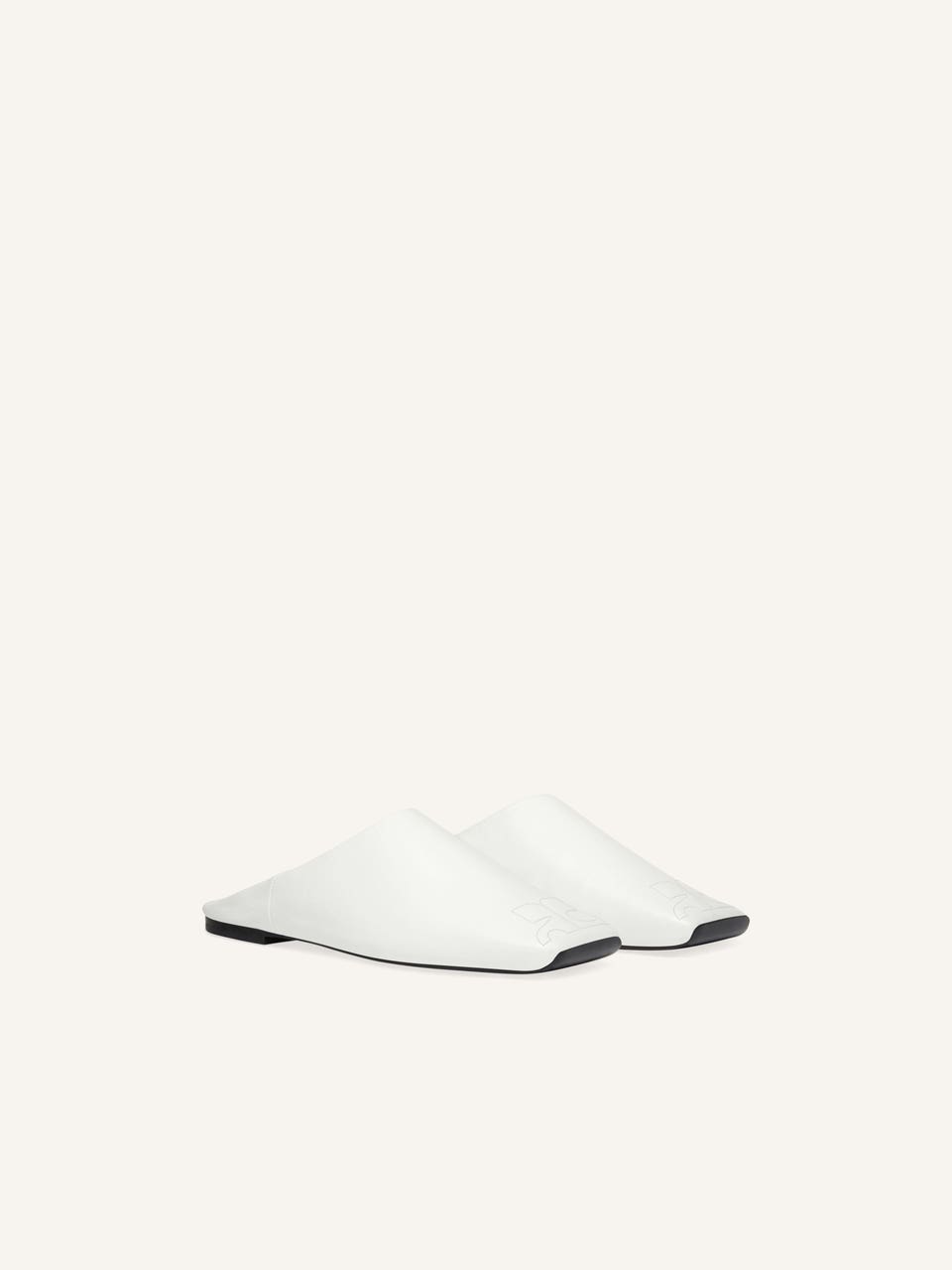 Courrèges MULES HÉRITAGE EN CUIR